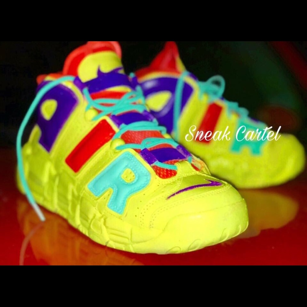 Customized Nike Air Uptempos